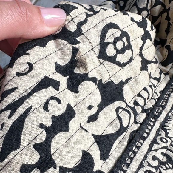 World Market Quilted Duffle Bag Bohemian Style - Picture 6 of 15